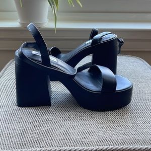 Steve Madden Chunky Heels: “Rosetta”
